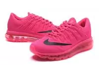 nouvelle vague air max 2016 chaussures femmes nike mei rouge